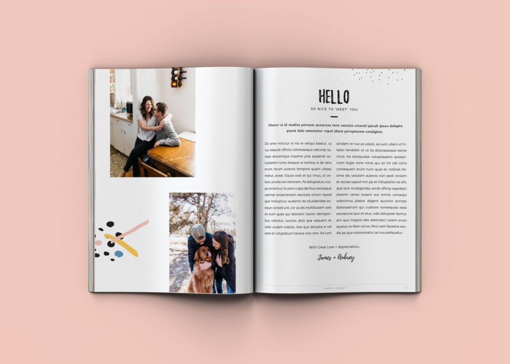 adoption profile book templates